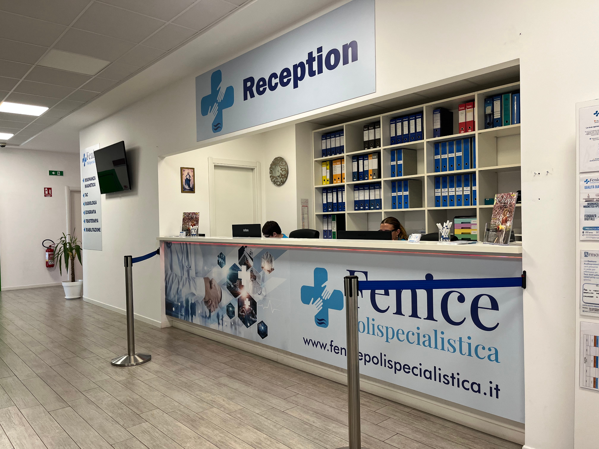 Reception e segreteria Fenice Polispecialistica